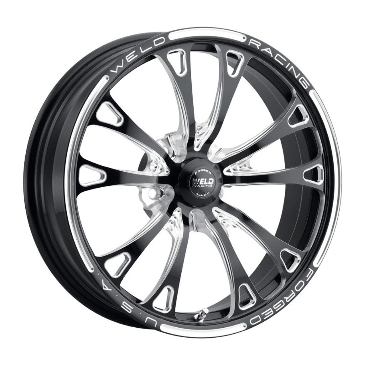 Weld 18x6 V-Series 1-Pc Frontrunner 5x120 BP 2.7 BS Black (20-21 Corvette/10-20 Camaro) 84B1806255