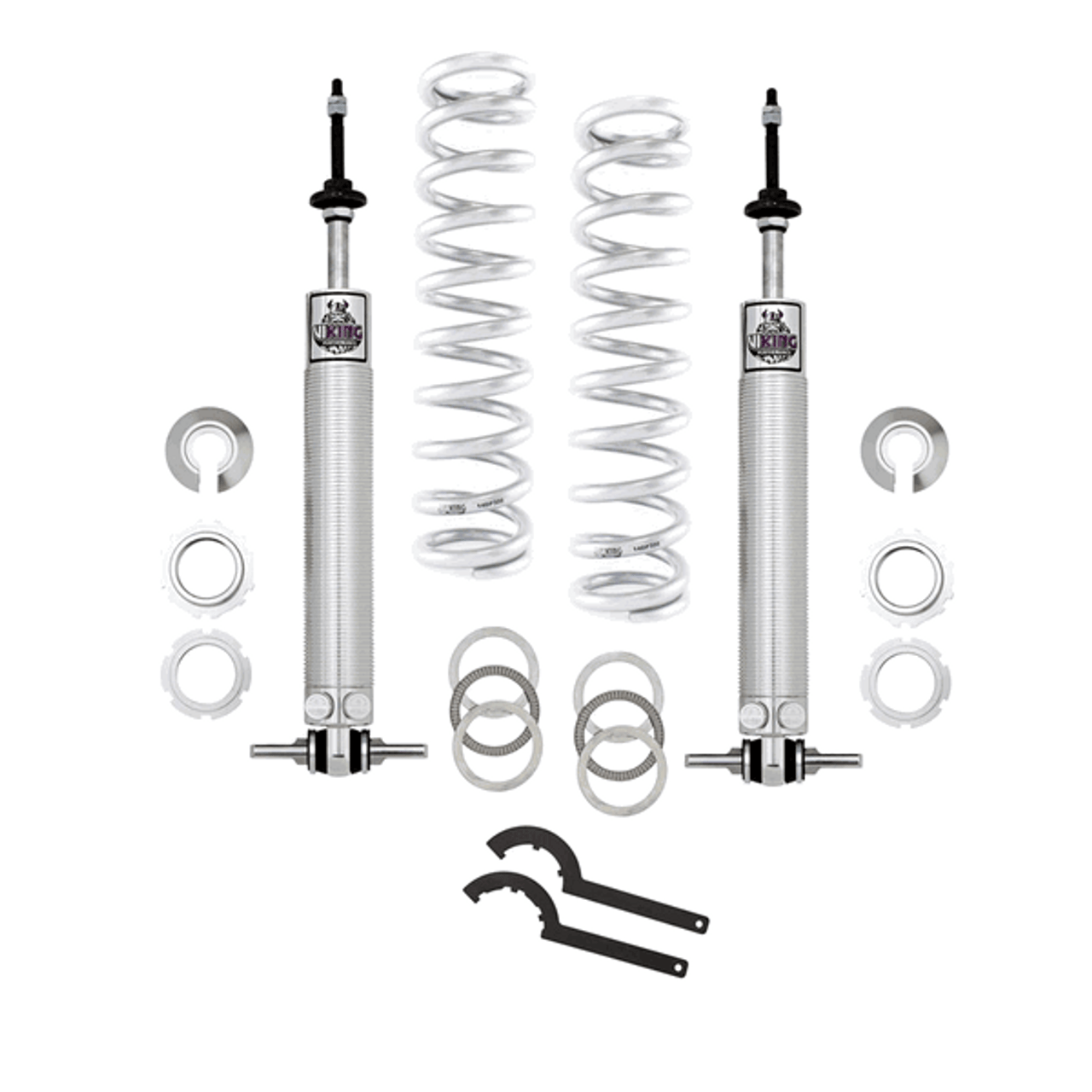 Viking Crusader Adjustable Front Coilover Kit w/o Sway Bar (2015 - 2025 Mustang)