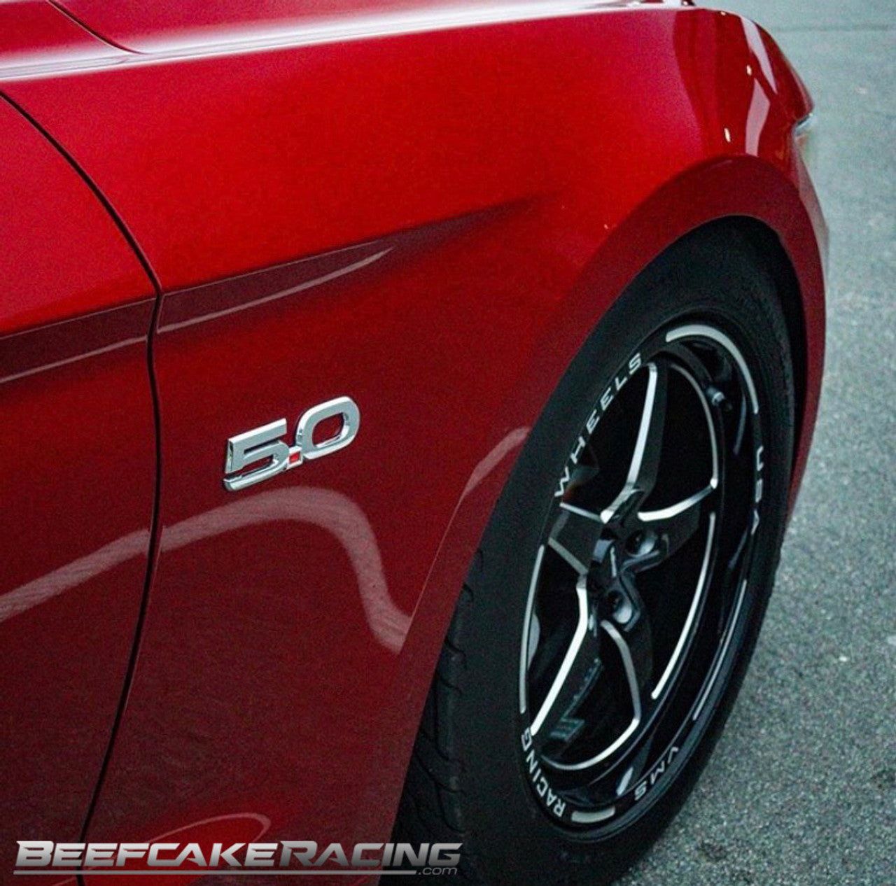 VMS 18X9.5 Front V-Star Drag Race Wheel (2005-2023 Mustang / 2024 Mustang Non Brembo) VWST043