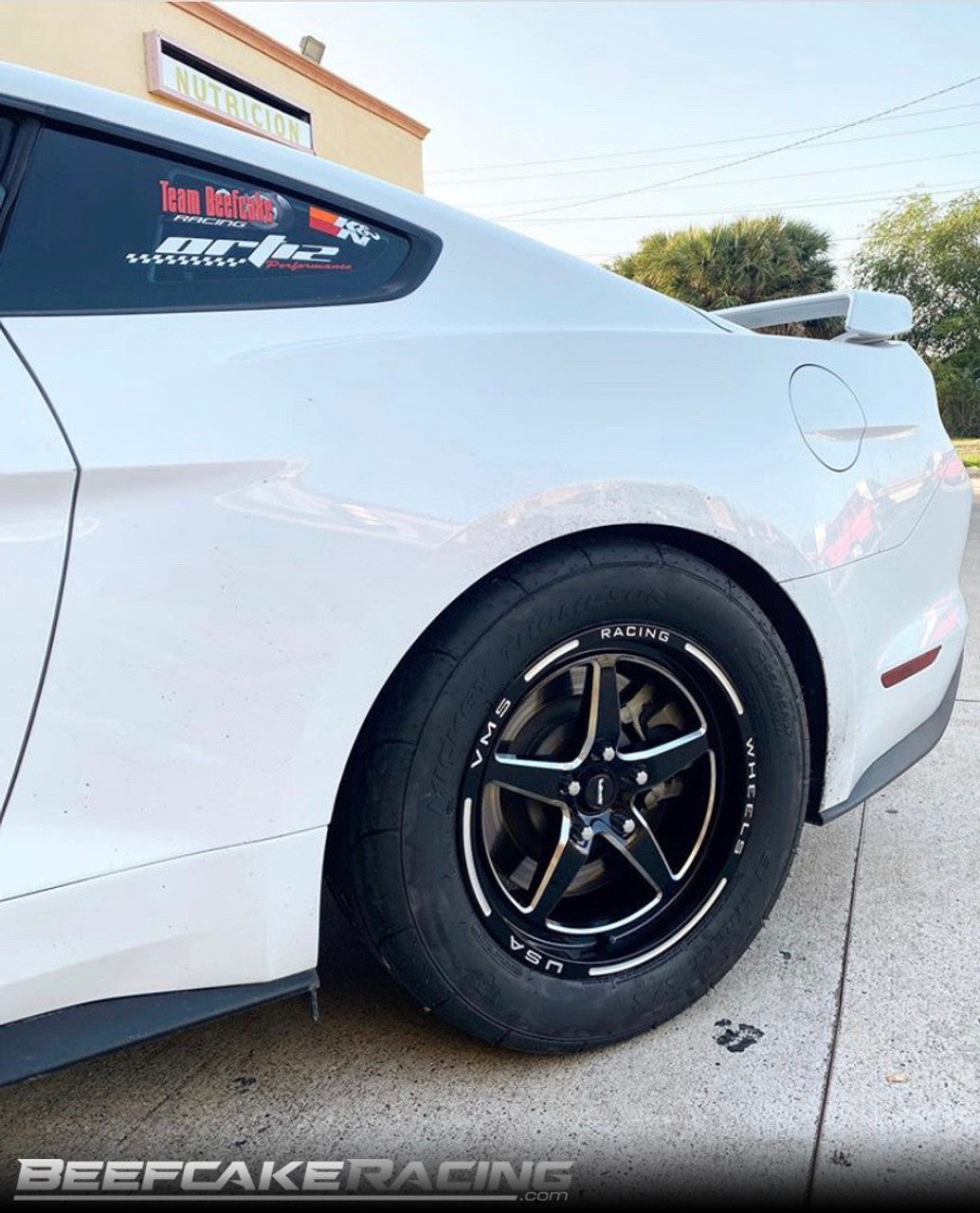 VMS 17x10 Rear Street Drag Race Wheel (2005-2023 Mustang / 2024 Mustang Non PP & Darkhorse) VWST013