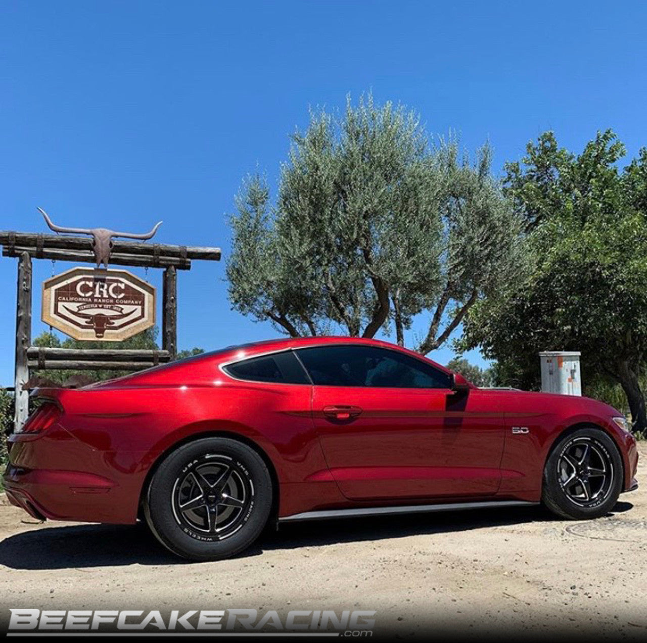 VMS 18X9.5 Front V-Star Drag Race Wheel (2005-2023 Mustang / 2024 Mustang Non Brembo) VWST038