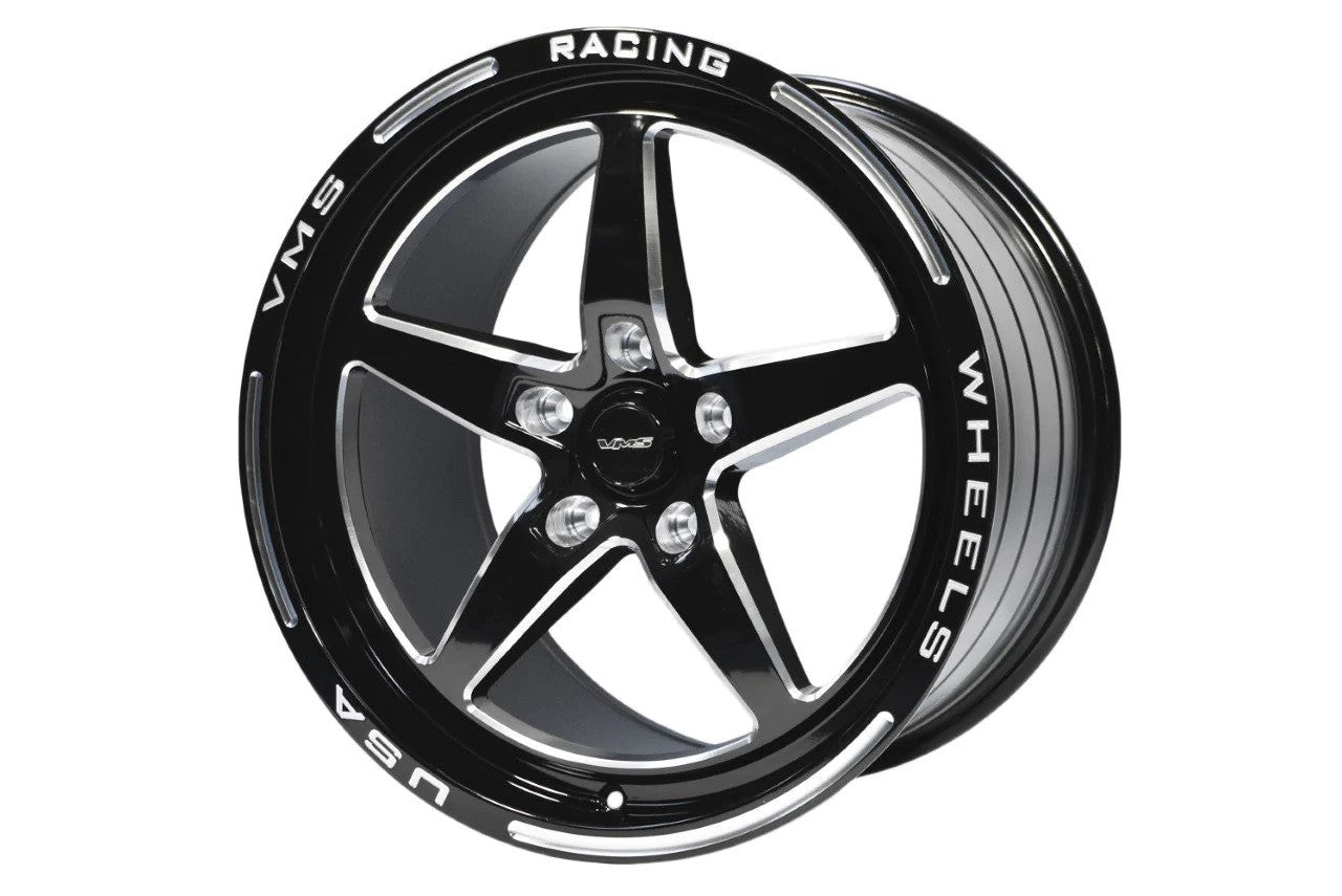 VMS 17x10 Rear Street Drag Race Wheel (2005-2023 Mustang / 2024 Mustang Non PP & Darkhorse) VWST013