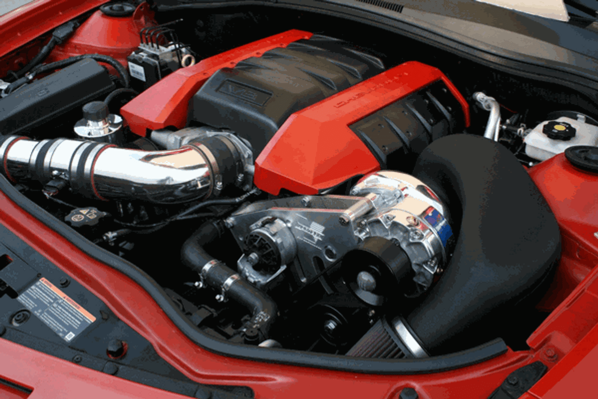 Vortech Superchargers V-3 Si Complete System Polished (10-11 Camaro SS 6.2L) 4GE218-018L