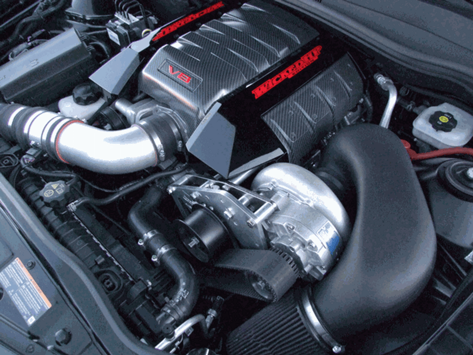 Vortech Superchargers Tuner Kit V-7 ySi 10-Rib Satin (10-13 Camaro SS 6.2L) 4GE218-120