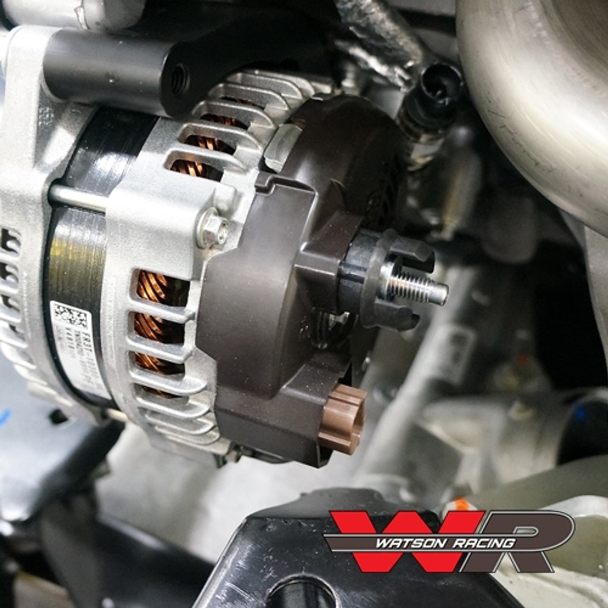 Watson Racing Alternator Relocation Bracket Kit (2005-2023 Mustang)