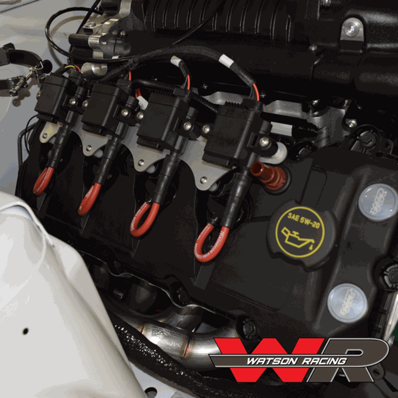Watson Racing Ignition Coil Brackets (2005-2023 Mustang)