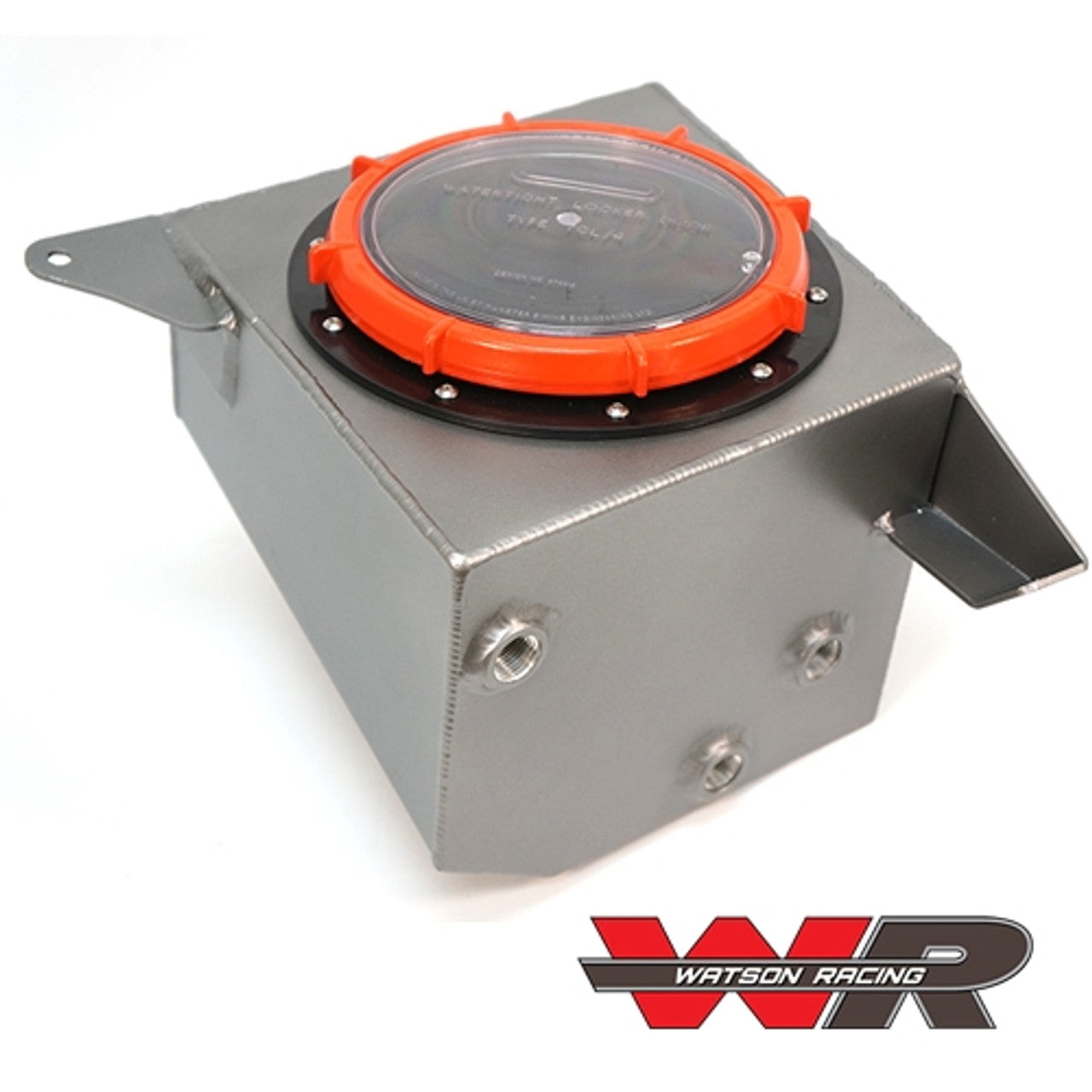 Watson Racing Intercooler Ice Tank Wrinkle Black (2015-2023 Mustang)