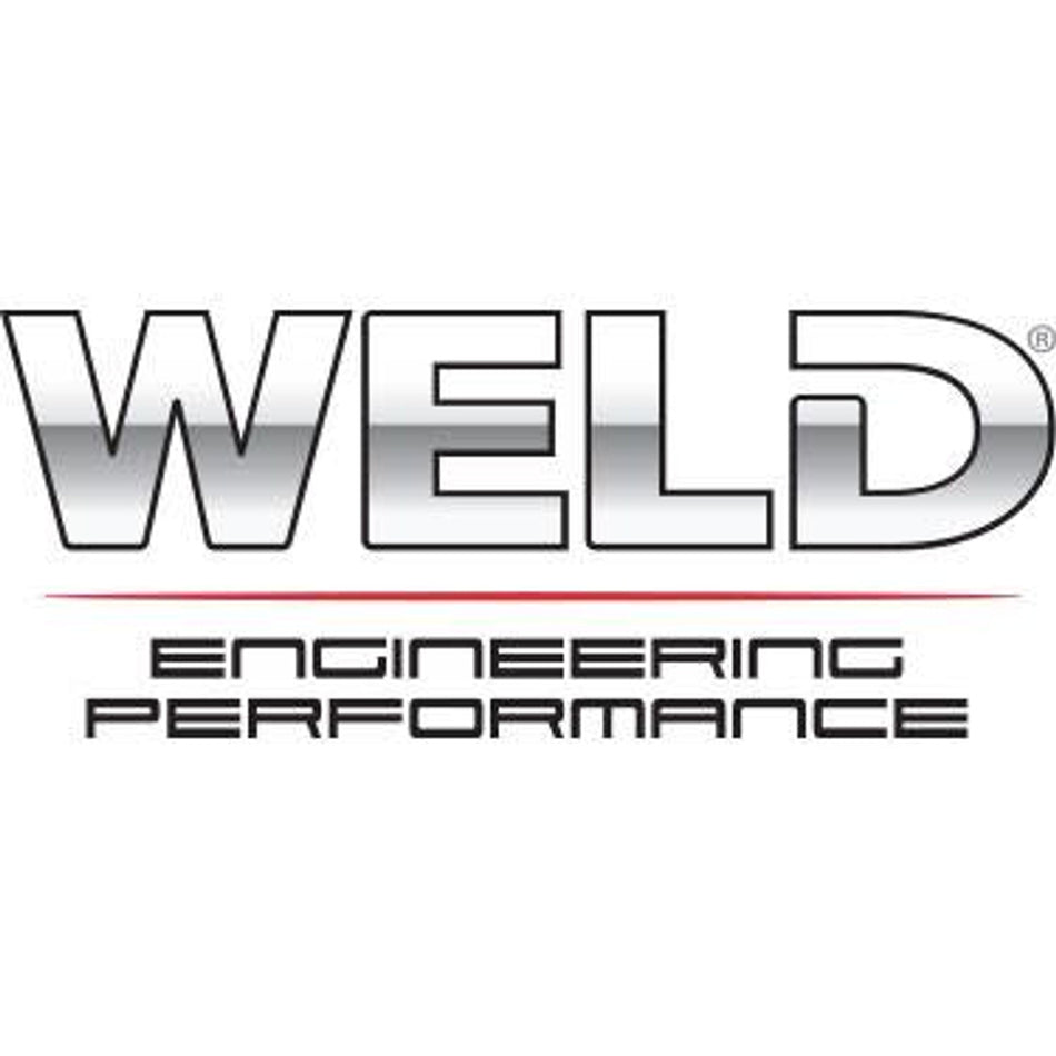 Weld 15x4 S77 Front Wheel Black Center (1985-1986 Mustang / 1994-2023 Mustang GT) 77MB-504A15A