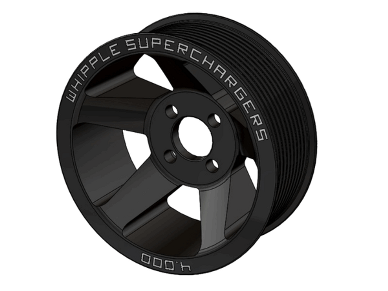 Whipple 8 Rib Supercharger Pulley (2010 - 2015 Camaro) SCP-8-CAM