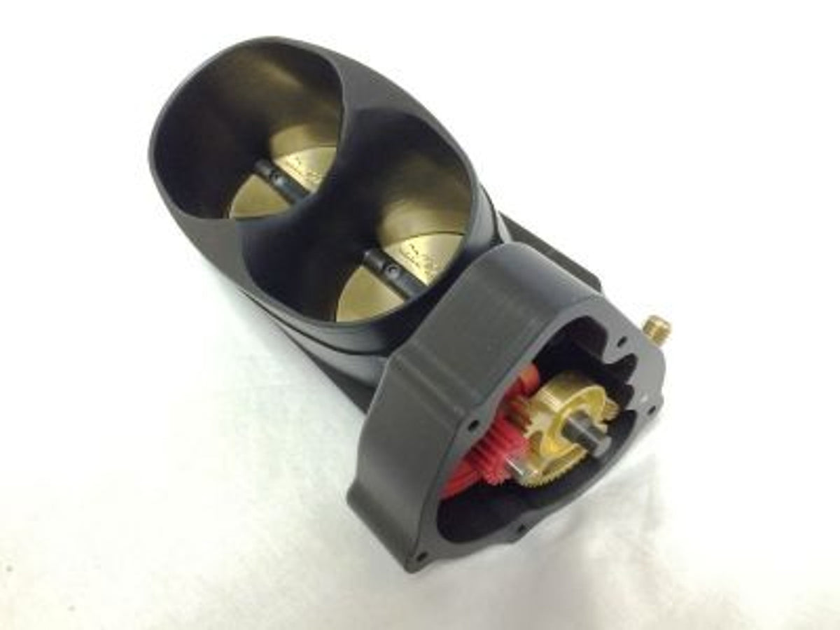 Whipple Billet Dual Throttle Body 68mm - 1630cfm - Electronic (2007 - 2014 GT500 / Ford 6.2L) WTB-1630E-FRD