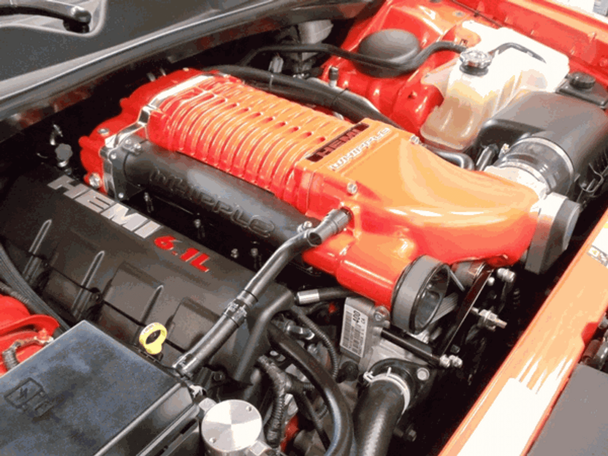 Whipple Supercharger Kit Gen 6 3.0L (2006 - 2010 Charger / Challenger / 300 6.1L) WK-3010-30