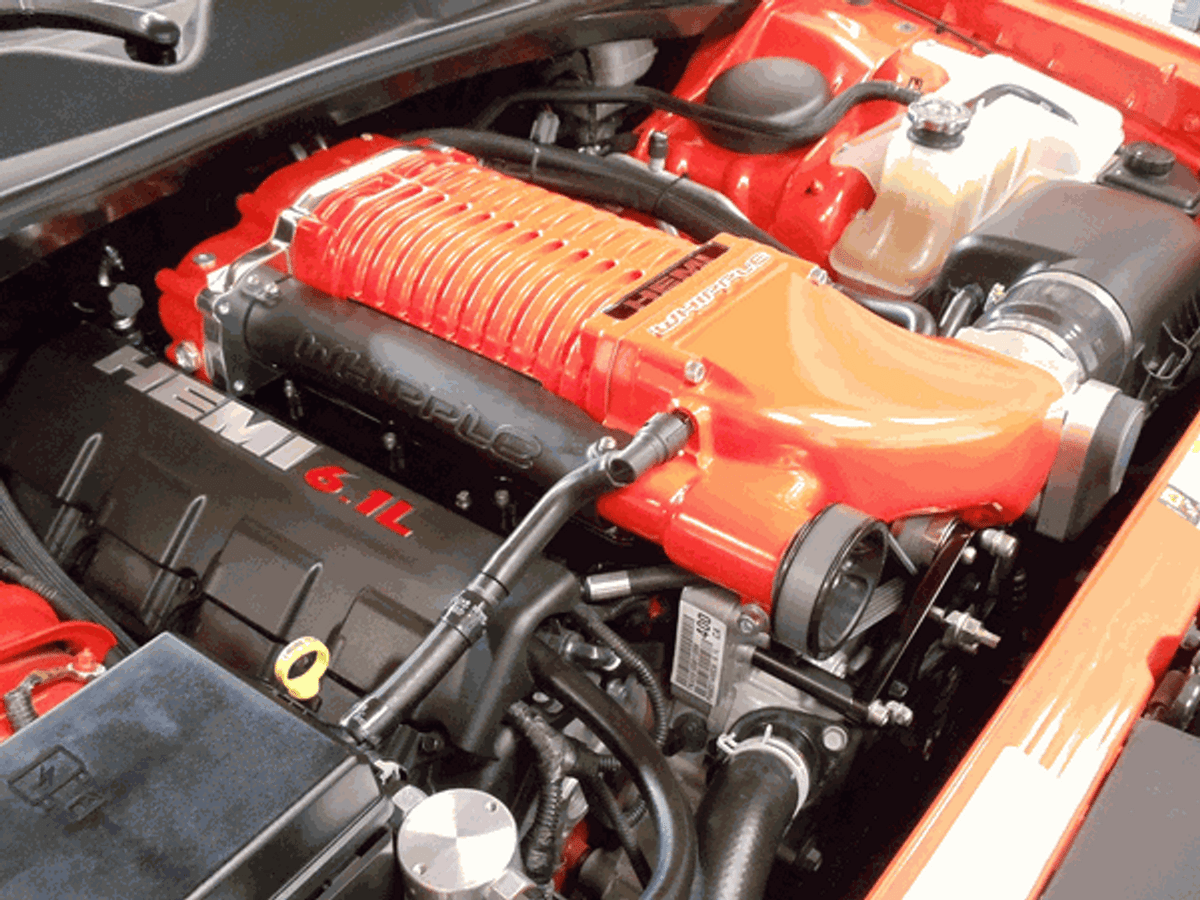 Whipple Supercharger NFT Kit W185RF 3.0L (2015 - 2017 Charger / Challenger / 300 6.4L) WK-3021-30-NFT