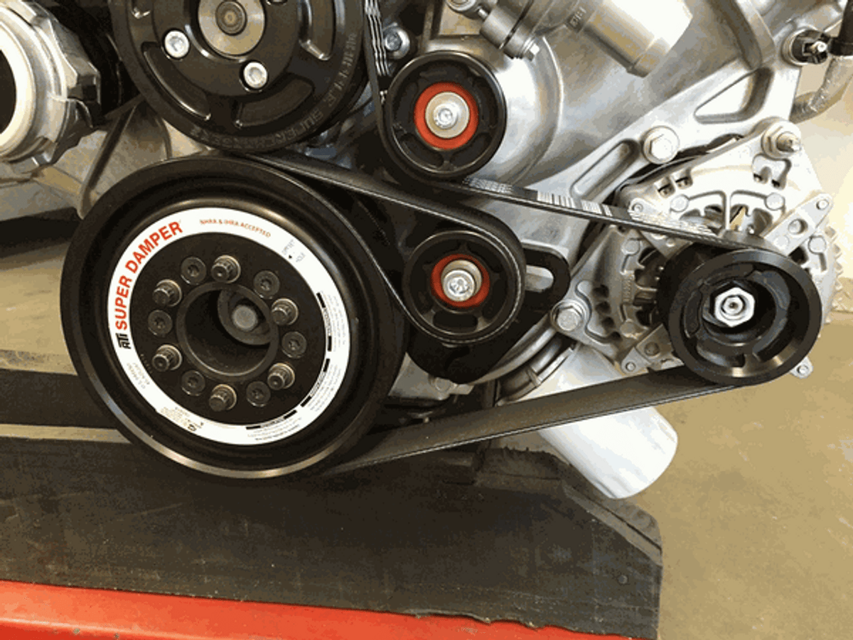 Whipple Superchargers 10 Rib Belt System (2011 - 2014 Coyote 5.0) WB-COY10-11