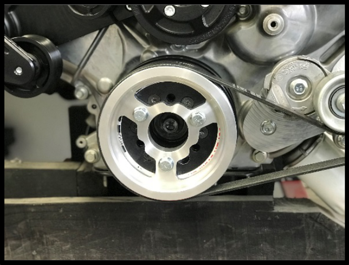Whipple Alternator Relocation Kit (2011 - 2026 Mustang 5.0 / 5.2L)
