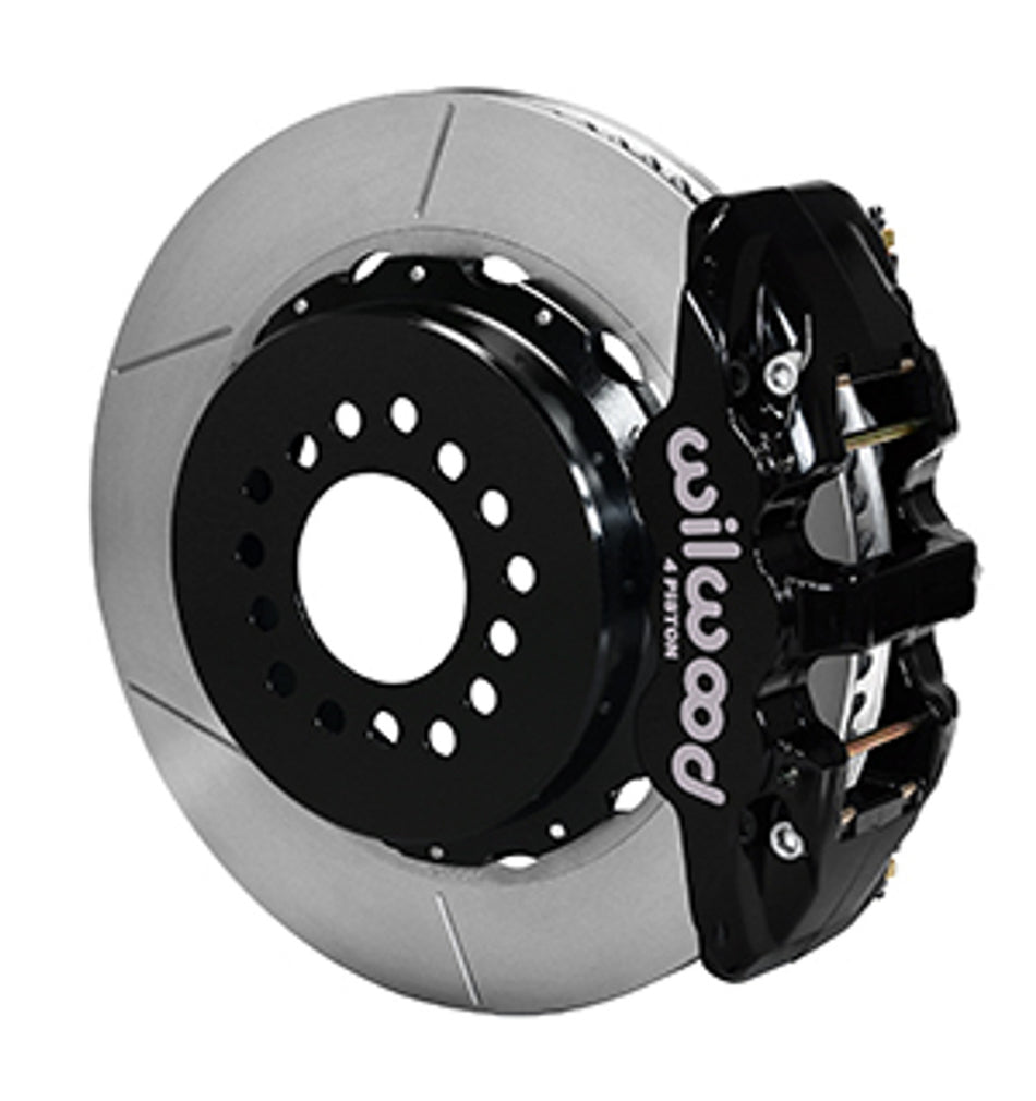 Wilwood AERO4 Big Brake Rear Parking Brake Kit 14" Slotted (05-14 Mustang) 140-10950