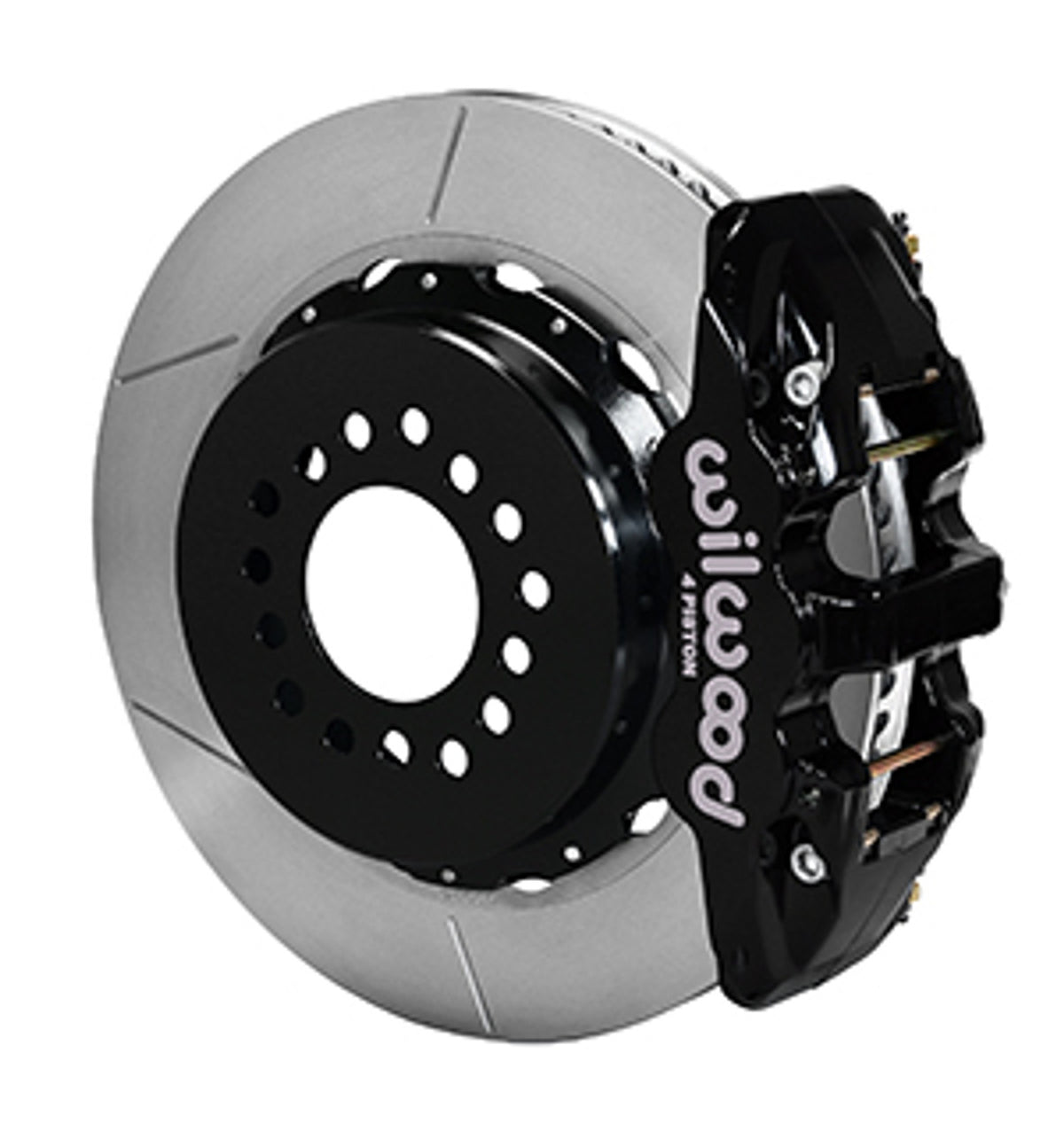 Wilwood AERO4 Big Brake Rear Parking Brake Kit 14" Slotted (73-94 Mustang) 140-10952