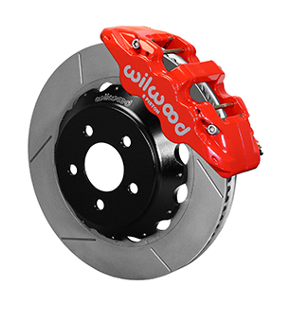 Wilwood Aero6 14" Big Brake Front Brake Kit Slotted (2015 - 2023 Mustang) 140-13886