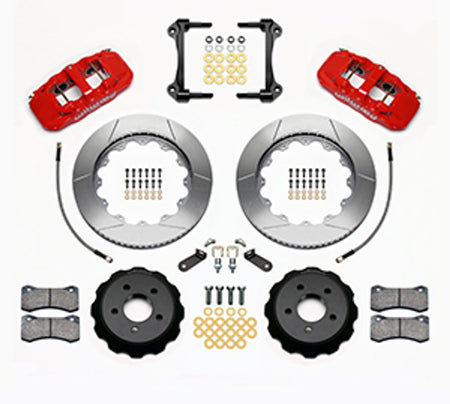 Wilwood Aero6 14" Big Brake Front Brake Kit Slotted (2015 - 2023 Mustang) 140-13886