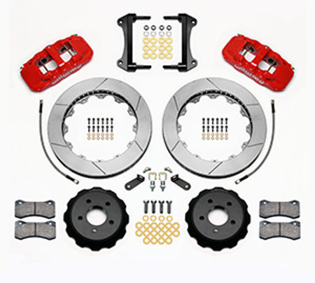 Wilwood Aero6 15" Big Brake Front Brake Kit Slotted (2015 - 2023 Mustang) 140-13887