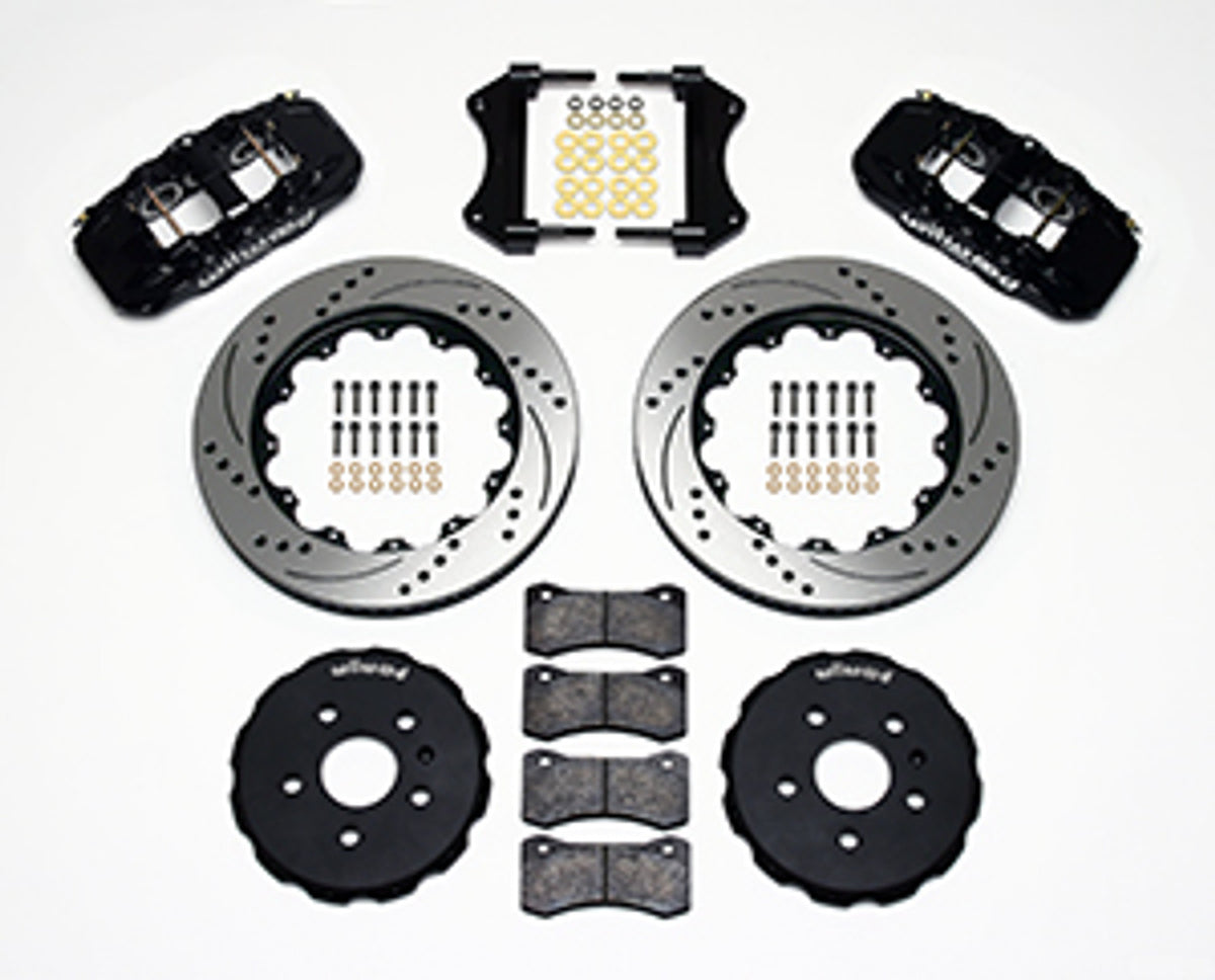 Wilwood AERO6 Big Brake Front Brake Kit 14.25" Drilled & Slotted (10-15 Camaro) 140-11269-D