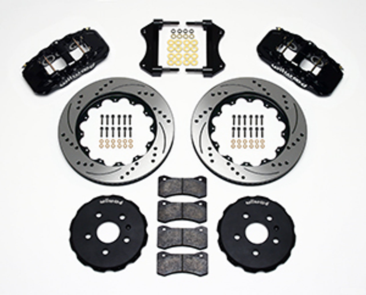 Wilwood AERO6 Big Brake Front Brake Kit 14.25" Drilled & Slotted (10-15 Camaro) 140-11269-D