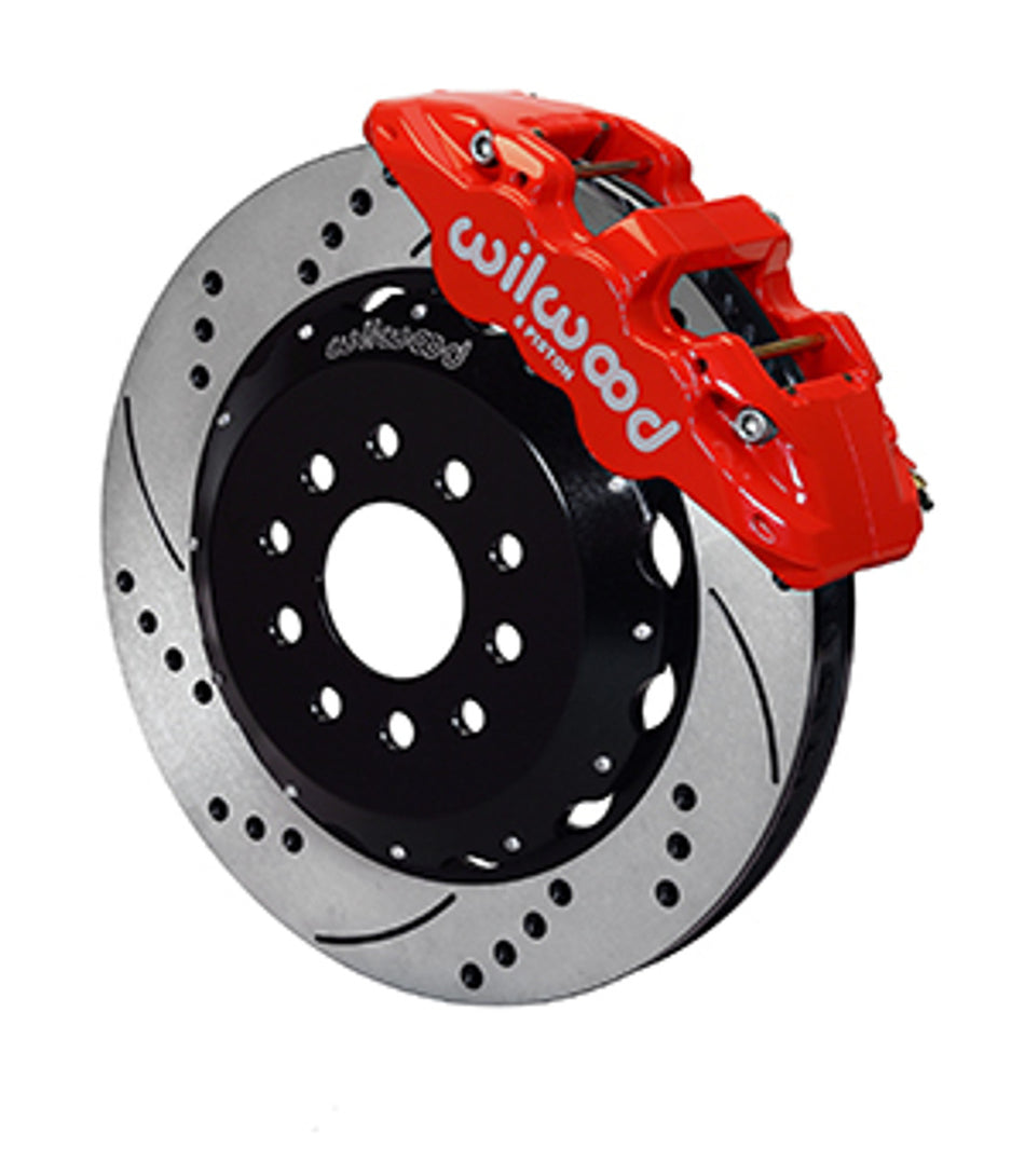 Wilwood AERO6 Big Brake Front Brake Kit 14" Slotted (05-14 Mustang) 140-10830