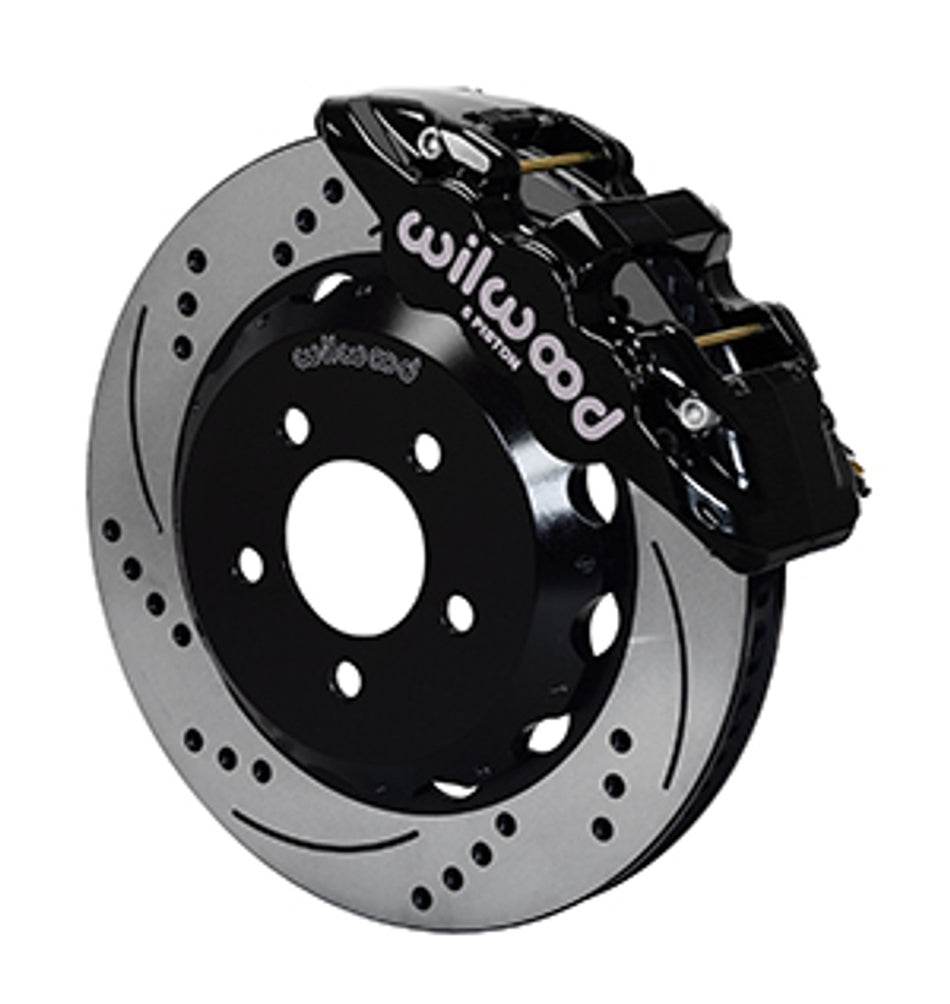 Wilwood AERO6 Big Brake Front Brake Kit 15" Drilled & Slotted (16-17 Camaro) 140-14289-D