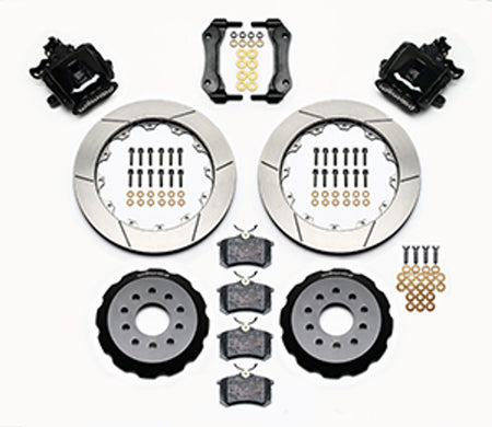 Wilwood Combination Parking Brake Caliper Rear Brake Kit 12.88" Slotted (94-04 Mustang) 140-10158