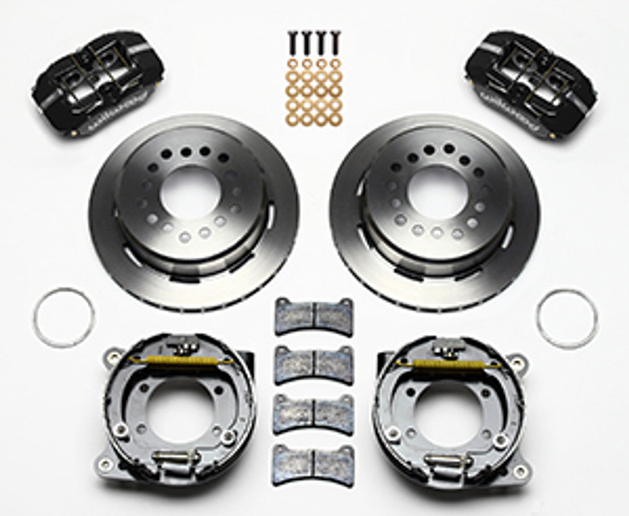 Wilwood Dynapro Low-Profile Rear Parking Brake Kit 11" (73-94 Mustang) 140-11396