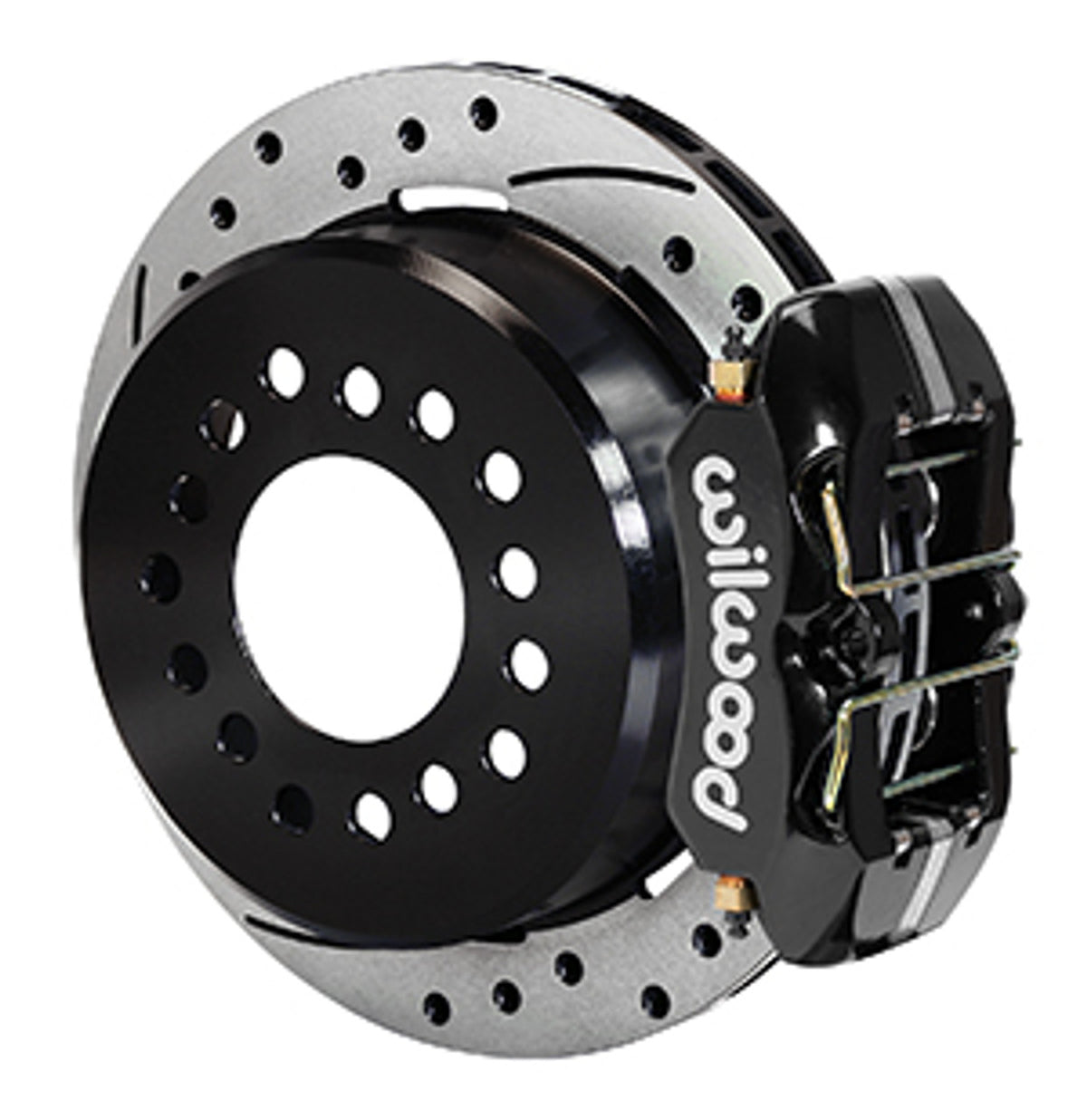 Wilwood Dynapro Low-Profile Rear Parking Brake Kit 11" Drilled & Slotted (93-97 Camaro) 140-11399-D