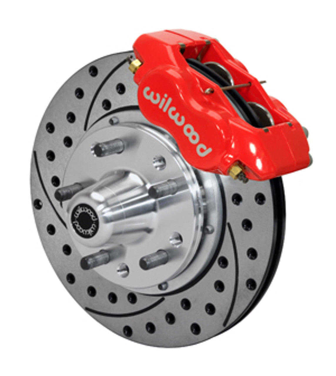 Wilwood Forged Dynalite Pro Series Front Brake Kit 11" Drilled & Slotted (84-93 Mustang) 140-11018-D