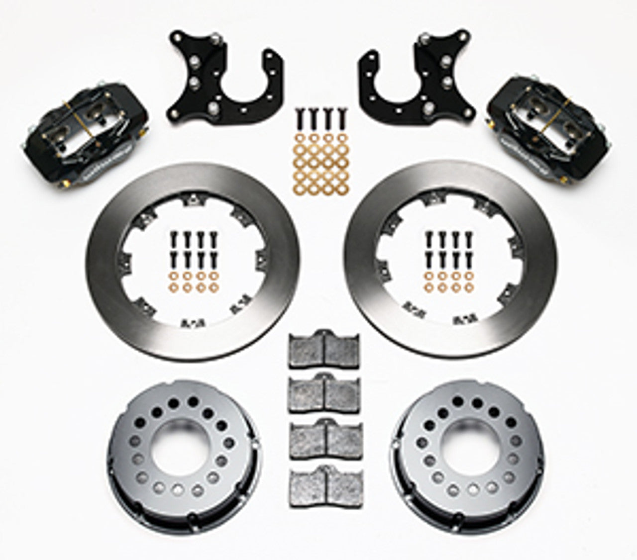 Wilwood Forged Dynalite Pro Series Rear Brake Kit 8.8 2.5 Offset (73-94 Mustang) 140-3018