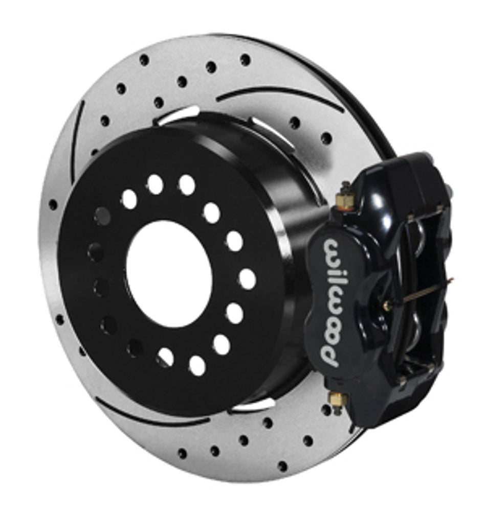 Wilwood Forged Dynalite Rear Parking Brake Kit 12.19" Drilled & Slotted (93-97 Camaro) 140-7148-D