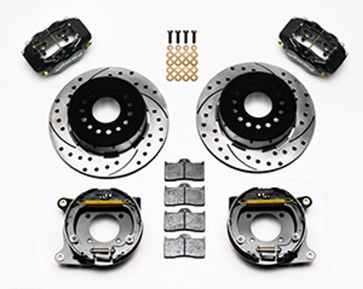 Wilwood Forged Dynalite Rear Parking Brake Kit 12.19" Drilled & Slotted (93-97 Camaro) 140-7148-D