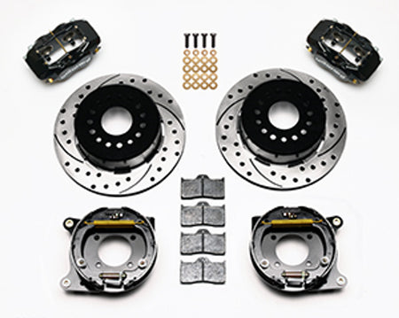 Wilwood Forged Dynalite Rear Parking Brake Kit 12.19" Drilled & Slotted (93-97 Camaro) 140-7148-D