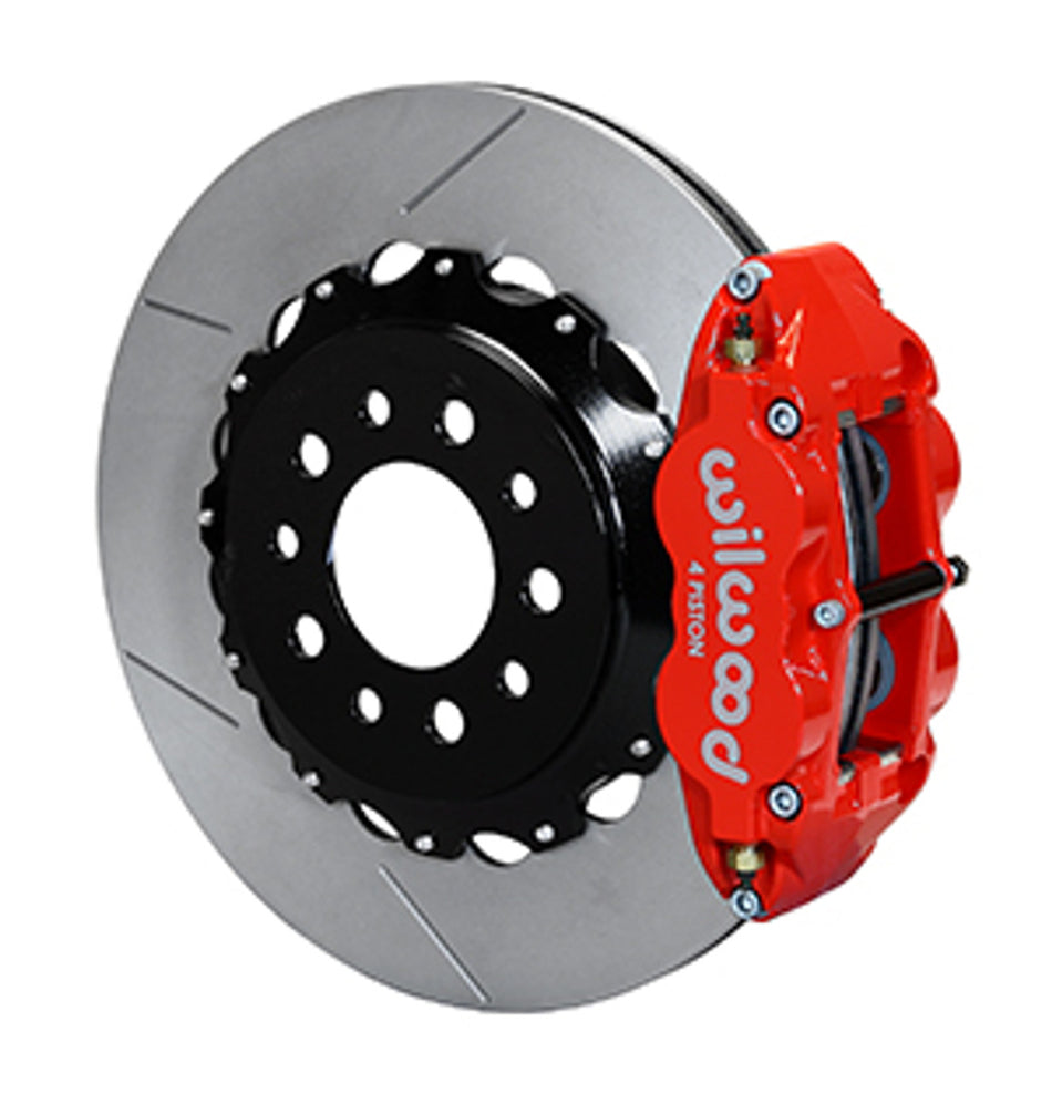 Wilwood Forged Narrow Superlite 4R Big Brake Rear Brake Kit For OE Parking Brake 14" Slotted (10-17 Camaro) 140-13648