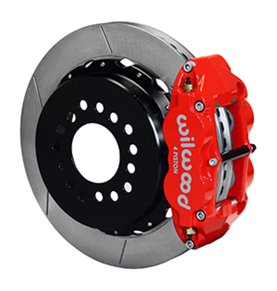 Wilwood Forged Narrow Superlite 4R Big Brake Rear Parking Brake Kit 12.88" Slotted (73-94 Mustang) 140-9223