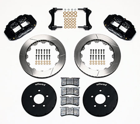 Wilwood Forged Narrow Superlite 6R Big Brake Front Brake Kit Hat 12.88" Slotted (94-04 Mustang) 140-9107