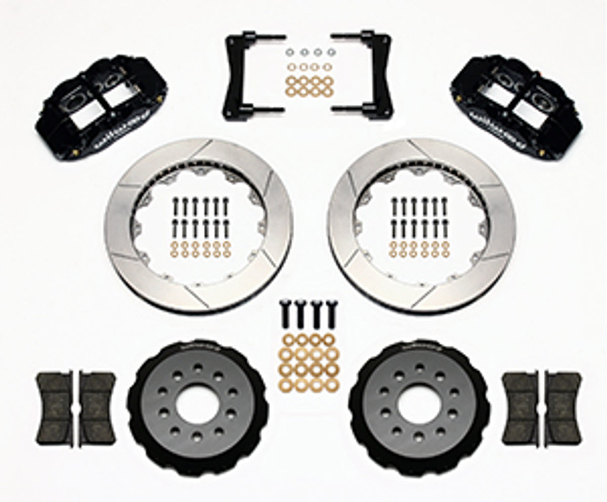 Wilwood Forged Narrow Superlite 6R Big Brake Front Brake Kit Hat 13.06" Slotted (05-14 Mustang) 140-9109