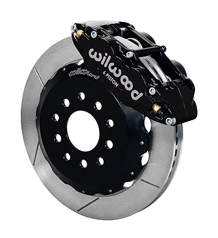 Wilwood Forged Narrow Superlite 6R Big Brake Front Brake Kit Hat 14" Slotted (93-02 Camaro) 140-9834