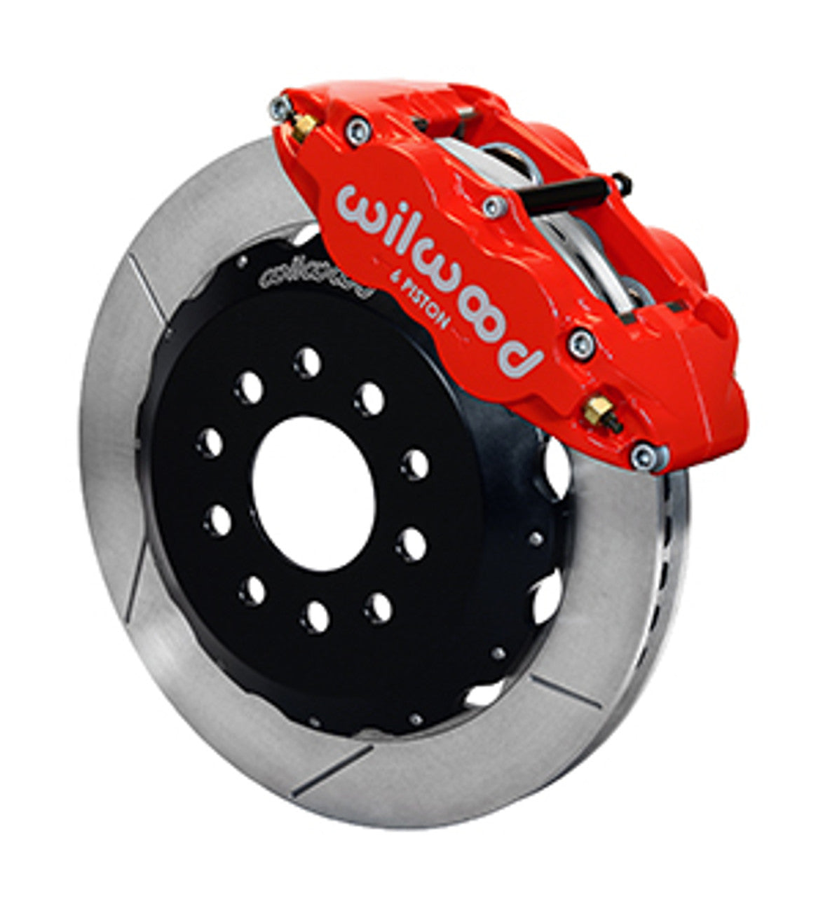 Wilwood Forged Narrow Superlite 6R Big Brake Front Brake Kit Hat 14" Slotted (93-02 Camaro) 140-9834