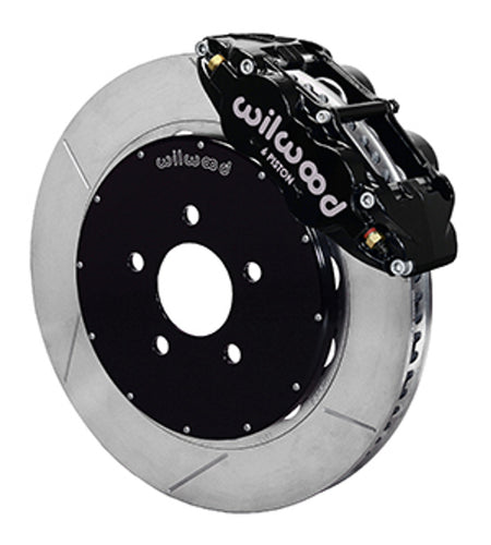 Wilwood Forged Narrow Superlite 6R Big Brake Front Brake Kit Hat 14" Slotted (94-04 Mustang) 140-9117