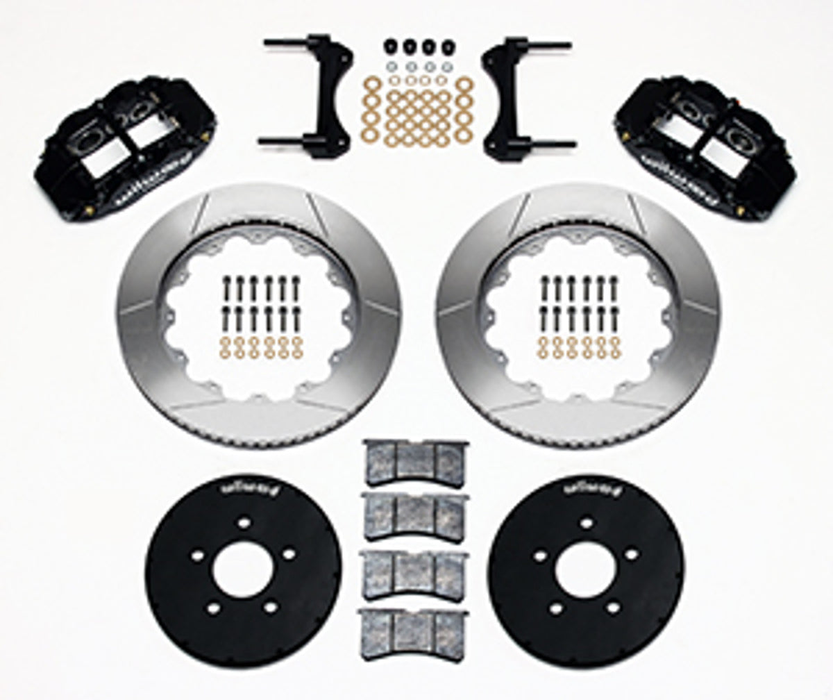 Wilwood Forged Narrow Superlite 6R Big Brake Front Brake Kit Hat 14" Slotted (94-04 Mustang) 140-9117