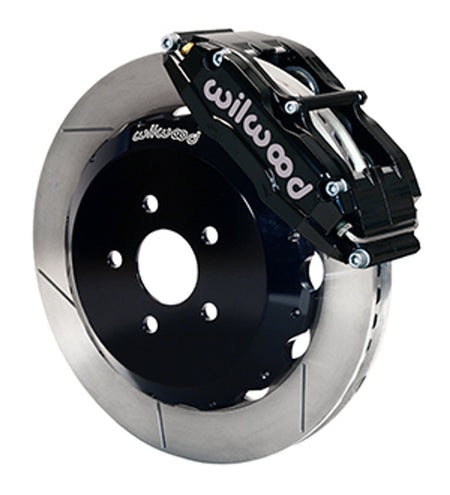 Wilwood Superlite 6 Big Brake Front Brake Kit Hat 12.88" Slotted Black (93-97 Camaro) 140-6743