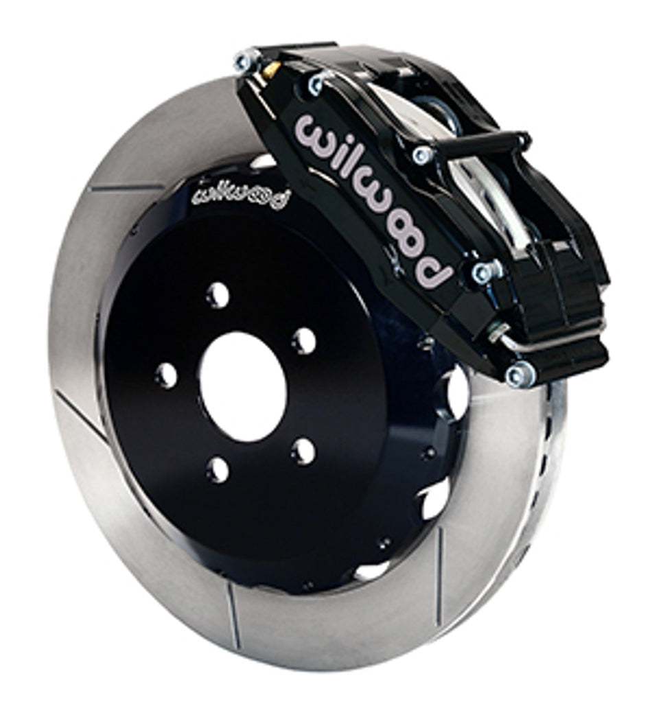Wilwood Superlite 6 Big Brake Front Brake Kit Hat 12.88" Slotted Black (93-97 Camaro) 140-6743