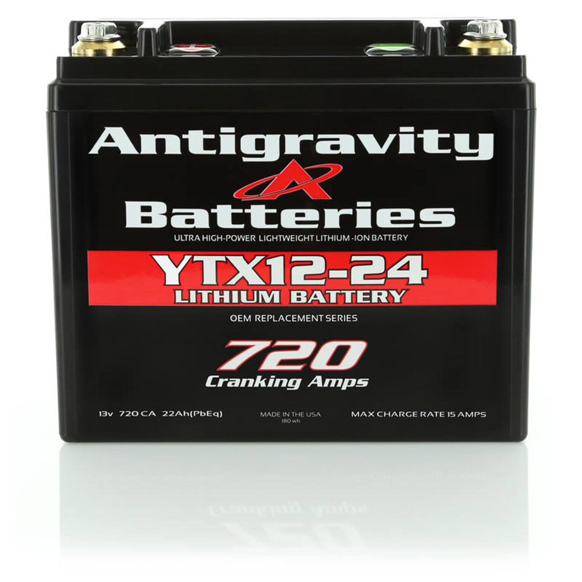 Antigravity Batteries XPS V-12 Lithium Battery AG-YTX12-24
